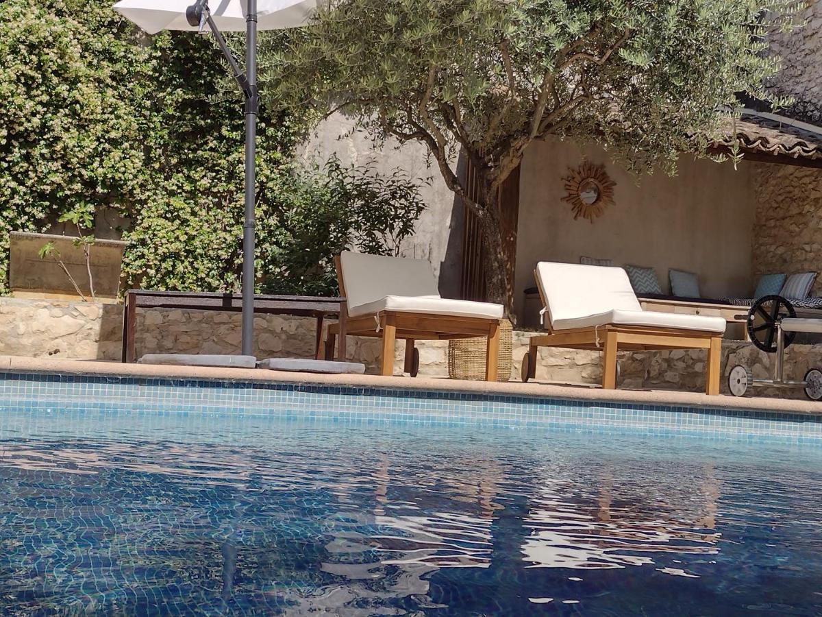 La Maison Des Autres, piscine chauffée, chambres d'hôtes proches Uzès, Nîmes, Pont du Gard Saint-Genies-de-Malgoires Extérieur photo